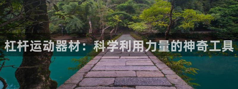 NG大舞台官网下载平台注册流程视频:杠杆运动器材:科学利用力